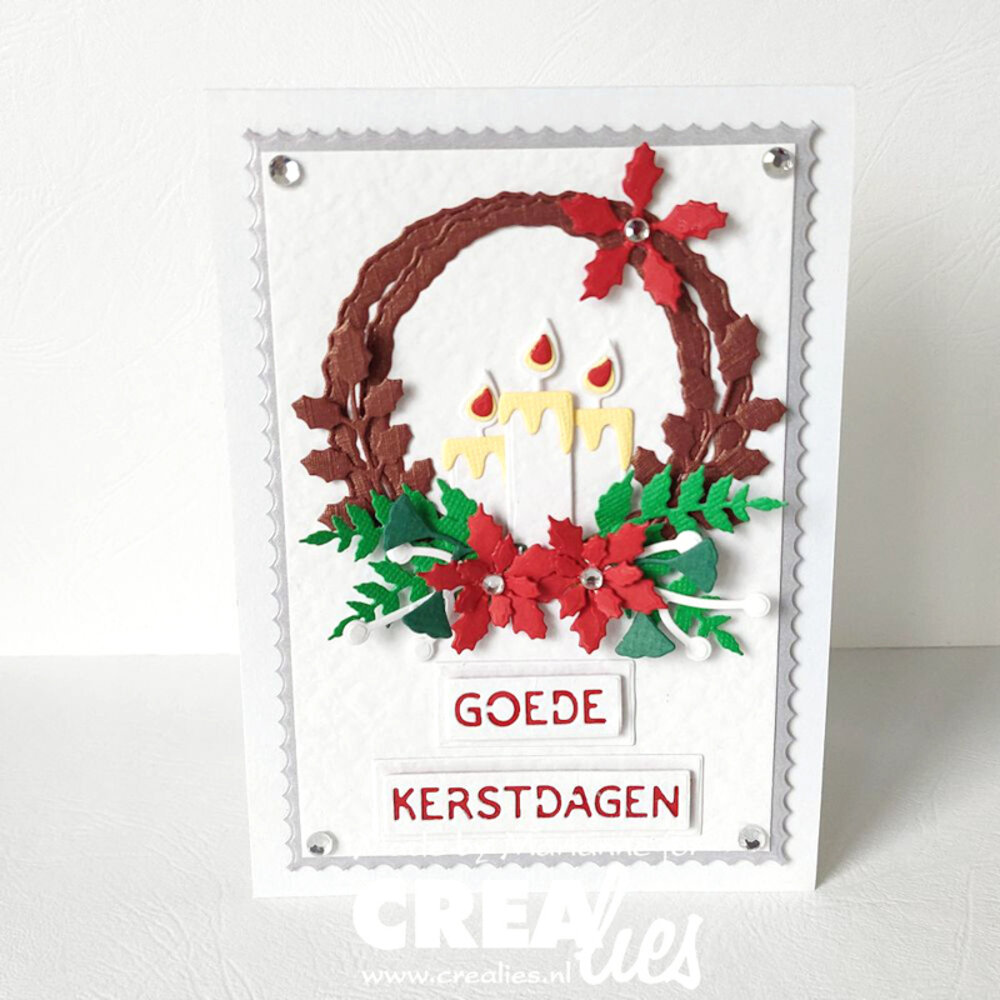 Crealies Texto Negativo Stansen Dutch No. 103H Goede Kerstdagen (NL103H) Crealies Texto Negativo Stansen Dutch No. 103H Goede Kerstdagen (NL103H)