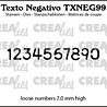 Crealies Texto Negativo Stansen No. 99 Cijfers (TXNEG99) Crealies Texto Negativo Stansen No. 99 Cijfers (TXNEG99)
