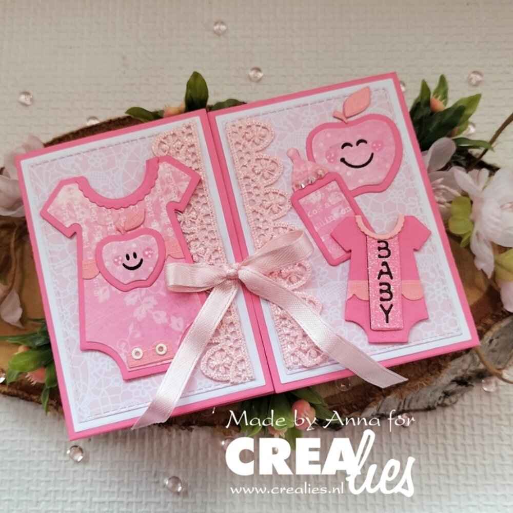 Crealies Texto Negativo Dies Dutch No. 3V Een Baby (NL03V) Crealies Texto Negativo Dies Dutch No. 3V Een Baby (NL03V)