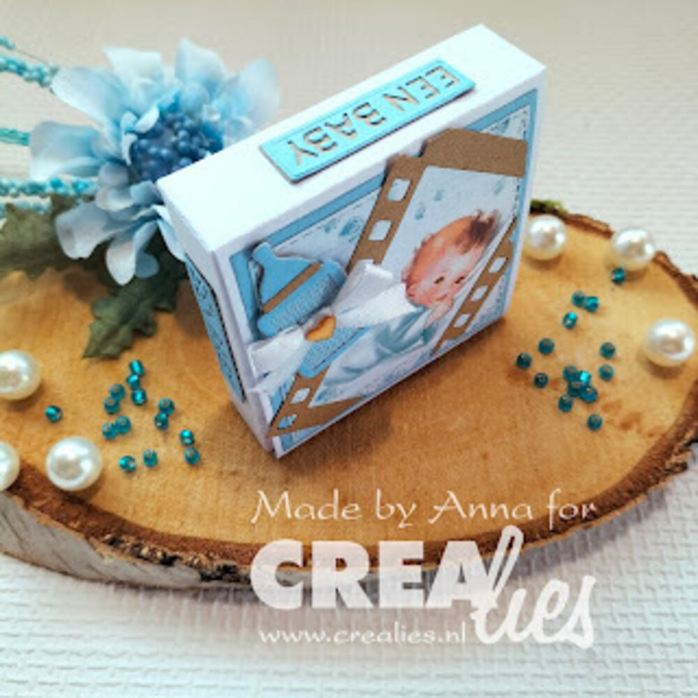 Crealies Texto Negativo Dies Dutch No. 3H Een Baby (NL03H) Crealies Texto Negativo Dies Dutch No. 3H Een Baby (NL03H)