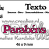 Crealies Texto Dies Portuguese Parabéns (TPT05) Crealies Texto Dies Portuguese Parabéns (TPT05)