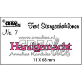 Crealies Text Dies German No. 7 Handgemacht (CLTSS07)