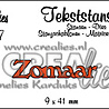 Crealies Text Dies Dutch No. 7 Zomaar (CLTS07)