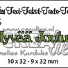 Crealies Text Dies Finnish No. 5 Hyvää Joulua (CLTF05) Crealies Text Dies Finnish No. 5 Hyvää Joulua (CLTF05)