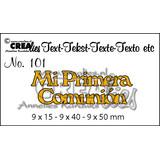 Crealies Text Dies Spanish No. 101 Mi Primera Comunion (CLES101)