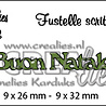 Crealies Text Dies Italian No. 3 Buon Natale (CLFS03)