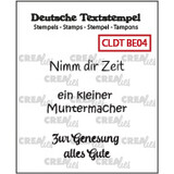 Crealies Text Stamps German Besserung 04 (CLDTBE04)