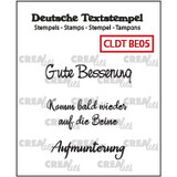 Crealies Textstempel German Besserung 05 (CLDTBE05)