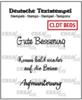 Crealies Text Stamps German Besserung 05 (CLDTBE05)