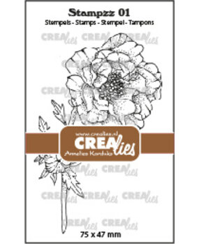Crealies Stampzz Stamps No. 1 Geum (CLStampzz01)