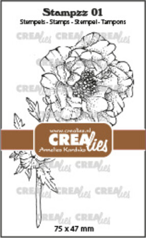 Crealies Stampzz Stamps No. 1 Geum (CLStampzz01)