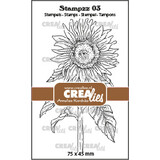 Crealies Stampzz Stempels No. 3 Zonnebloem (CLSTAMPZZ03)