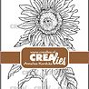 Crealies Stampzz Stamps No. 3 Sunflower (CLStampzz03)