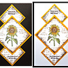 Crealies Stampzz Stamps No. 3 Sunflower (CLStampzz03)