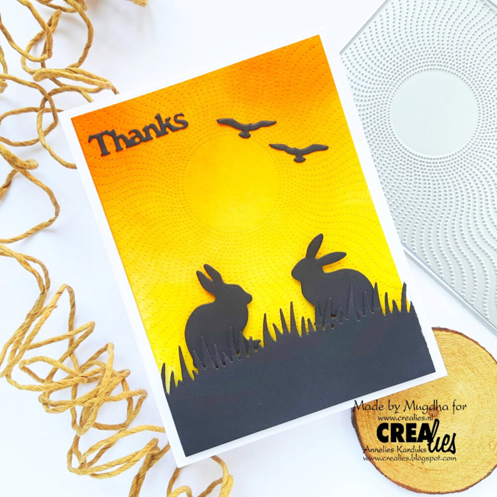 Crealies Silhouetzz Dies No. 6 3 Rabbits/Hares (CLSH06) Crealies Silhouetzz Dies No. 6 3 Rabbits/Hares (CLSH06)