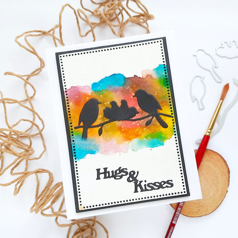 Crealies Silhouetzz Dies No. 9 Two Birds and a Nest on a Branch (CLSH09) Crealies Silhouetzz Dies No. 9 Two Birds and a Nest on a Branch (CLSH09)