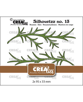 Crealies Silhouetzz Dies No. 13 Branches A (CLSH13)
