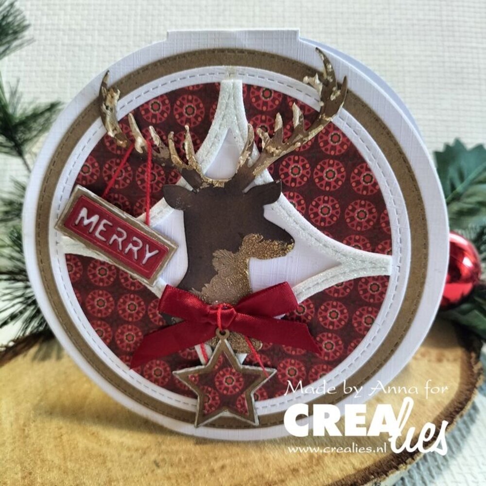 Crealies Silhouetzz Dies No. 15 Deer Head (CLSH15)