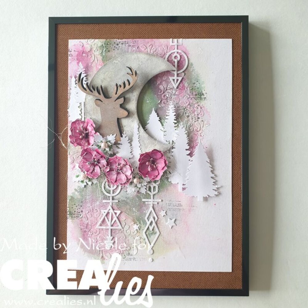 Crealies Silhouetzz Dies No. 15 Deer Head (CLSH15)