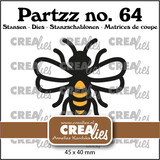 Crealies Partzz Stansen No. 64 Bij Groot (CLPartzz64)