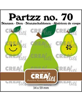 Crealies Partzz Dies No. 70 Pear Large (CLPartzz70)