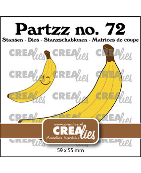 Crealies Partzz Dies No. 72 Banana Large (CLPartzz72)