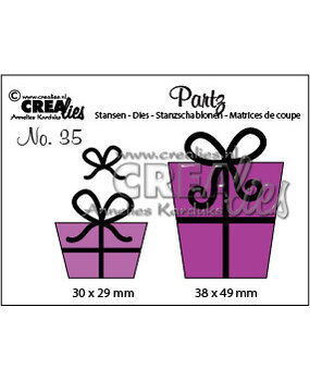 Crealies Partzz Stansen No. 35 Kadootjes (CLpartz35)