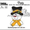 Crealies Partzz Dies No. 38 Snowman (CLPartz38)