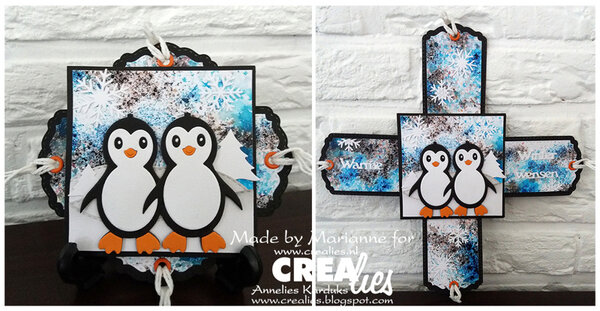 Crealies Partzz Stansen No. 44 Pinguïn (CLPartzz44)