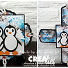 Crealies Partzz Stansen No. 44 Pinguïn (CLPartzz44)