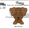 Crealies Partzz Stansen No. 49 Hond (CLPartzz49)
