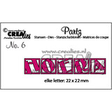 Crealies Partzz Stansen No. 6 Hoera (CLPartz06)