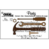 Crealies Partzz Dies No. 12 Tools for Men (CLPartz12)