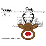 Crealies Partzz Stansen No. 21 Rendier (CLPartz21)
