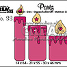Crealies Partzz Stansen No. 33 3 Kaarsen (CLPartz33)