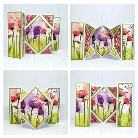 Crealies On The Move Dies No. 15 Design N Fold Flat Box Card (CLMOVE15) Crealies On The Move Dies No. 15 Design N Fold Flat Box Card (CLMOVE15)