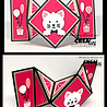 Crealies On The Move Dies No. 9 Design H Square Folding Card (CLMOVE09) Crealies On The Move Dies No. 9 Design H Square Folding Card (CLMOVE09)