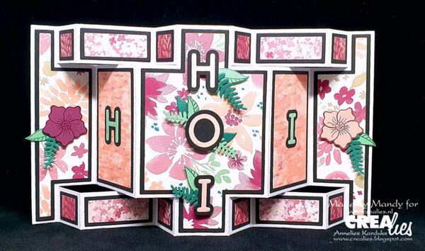 Crealies On The Move Dies No. 8 Design G Double Display Card (CLMOVE08)