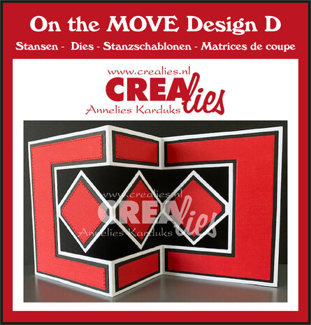 Crealies On The Move Stansen No. 5 Design D (CLMOVE05)