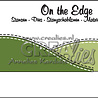 Crealies On The Edge Dies No. 43 Snow & Hill with Stitchline (CLOTE43) Crealies On The Edge Dies No. 43 Snow & Hill with Stitchline (CLOTE43)