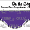 Crealies On The Edge Stansen No. 45 14.5 cm met Dubbele Stiksteeklijn (CLOTE45)