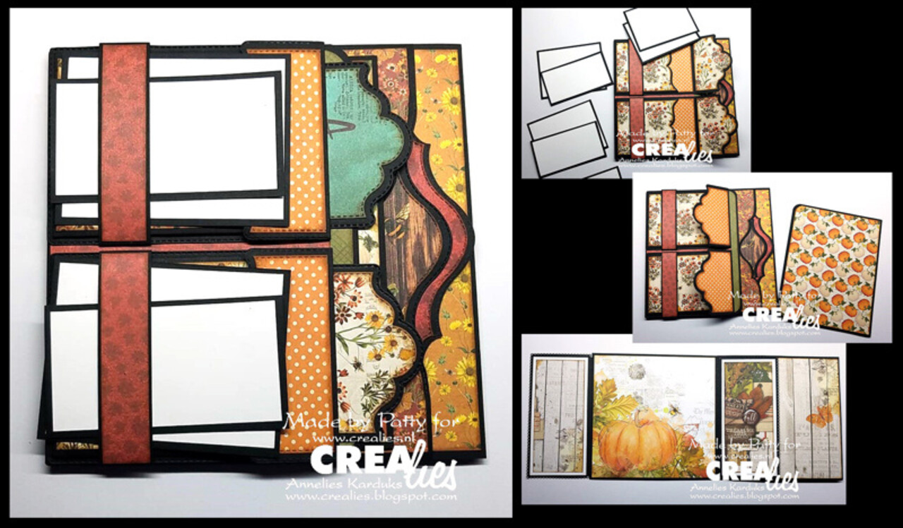 Crealies On The Edge Stansen No. 45 14.5 cm met Dubbele Stiksteeklijn (CLOTE45)