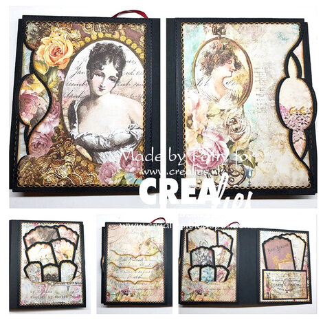 Crealies On The Edge Dies No. 46 14.5 cm with Double Stitchline (CLOTE46)