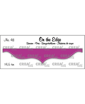 Crealies On The Edge Dies No. 48 14.5 cm with Double Dots (CLOTE48)