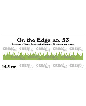 Crealies On The Edge Dies No. 53 Grass Straight (CLOTE53)