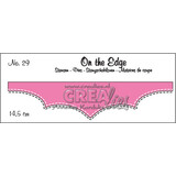 Crealies On The Edge XL Dies No. 29 20.8 cm with Double Stitchline (CLOTEXL29)