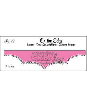 Crealies On The Edge XL Dies No. 29 20.8 cm with Double Stitchline (CLOTEXL29)