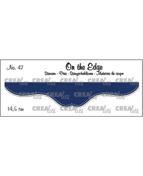 Crealies On The Edge XL Dies No. 47 20.8 cm with Double Dots (CLOTEXL47)