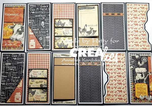 Crealies On The Edge XL Dies No. 47 20.8 cm with Double Dots (CLOTEXL47)