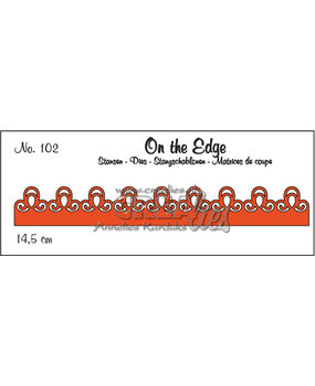 Crealies On The Edge Dies No. 102 Pattern B (CLOTE102)